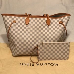 Louis Vuitton Neverfull Damier Azur GM